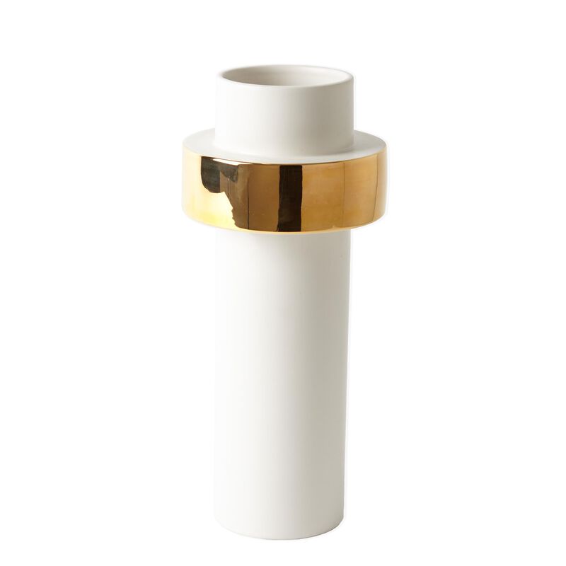 Gold Ring Vase