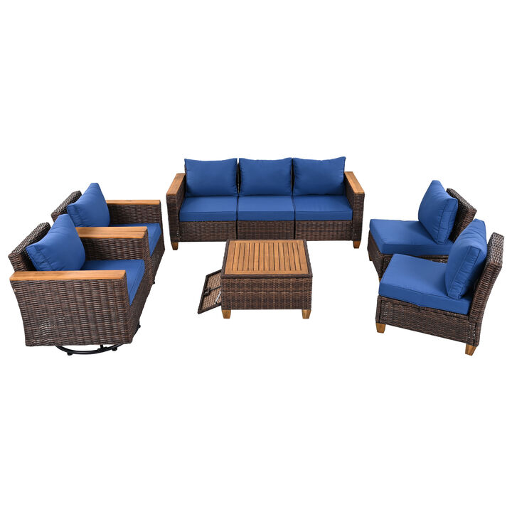 Merax Wicker Outdoor Patio Furniture Seating Set
