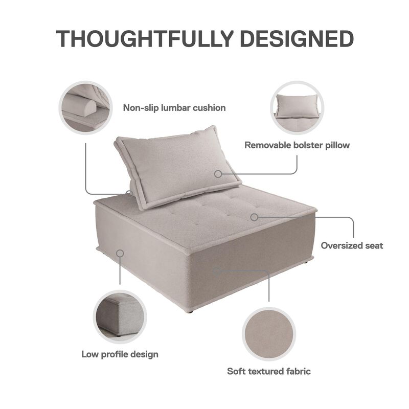 Paloma Upholstered Single Sofa Chair