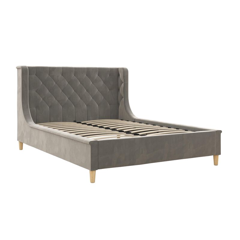 Little Seeds Monarch Hill Ambrosia Teal Full Size Upholstered Bed