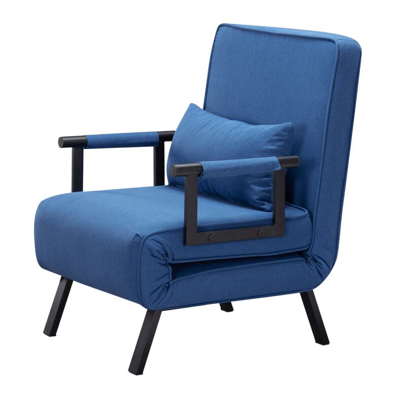 26 in. Polyester Single Size Sofa Bed