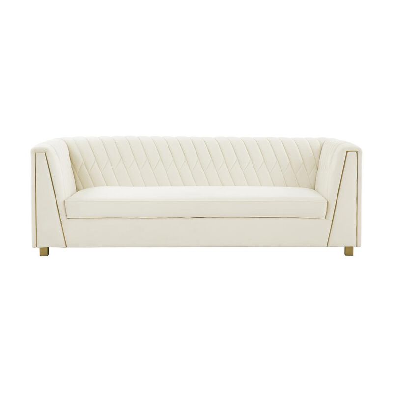Belen Kox Luxe Velvet Gold Sofa, Belen Kox