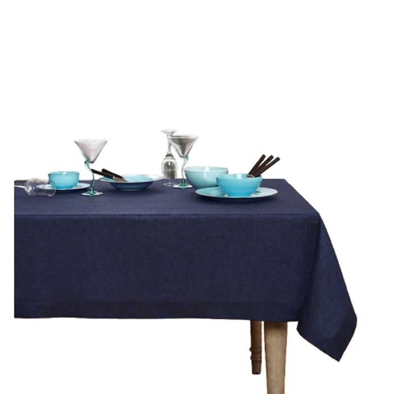 Solino Home 100% Pure Linen Dinner Napkins 20 x 20 Inch Set of 6 | Classic Hemstitch