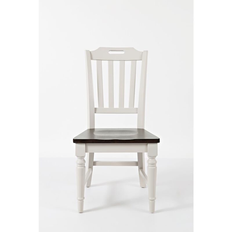 Jofran Orchard Park Solid Rubberwood 96 Nine-Piece Farmhouse Dining Set
