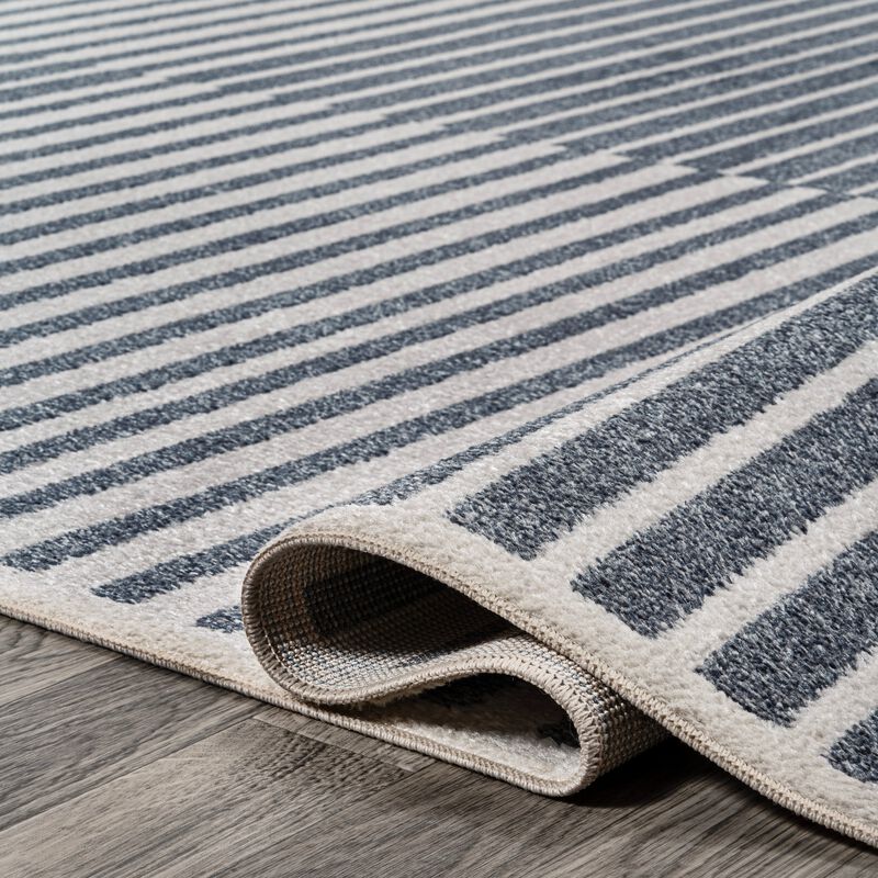 Shaii Global Medallion Low-Pile Machine-Washable Area Rug