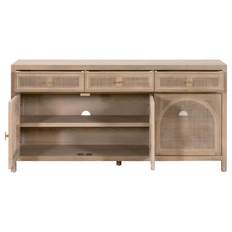 Cane Media Sideboard