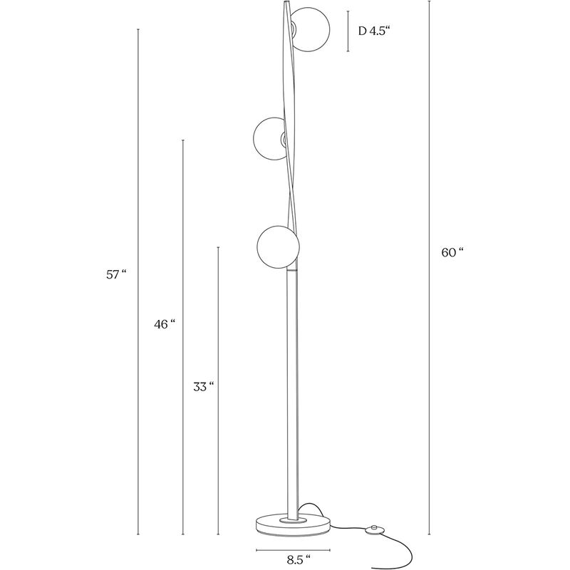 Nola LED Floor Lamp
