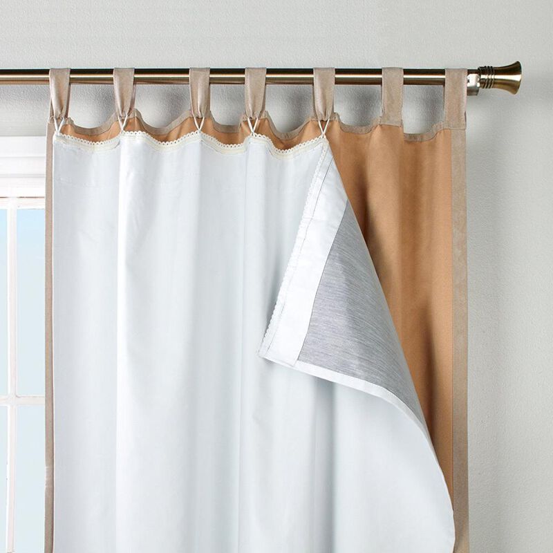 Ultimate Thermal Energy Saving Blackout Window Curtain Single Panel Liner by Thermalogic