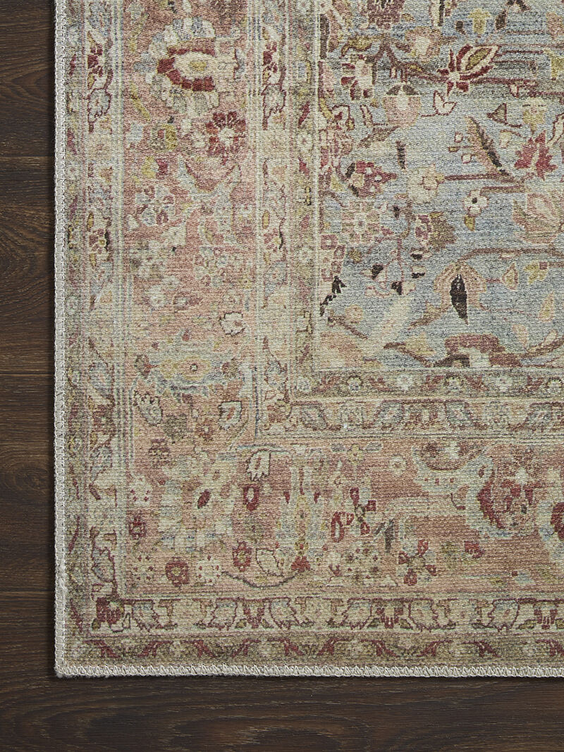 Adrian ADR06 Ocean/Clay 3'6" x 5'6" Rug