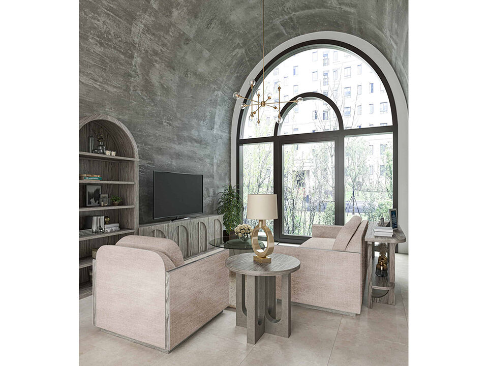 Vault Round End Table