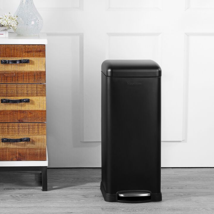 Betty Retro Step-Open Trash Can with Liners
