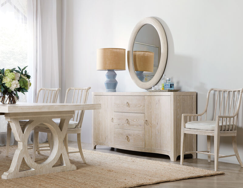 Serenity Amelia Oval Mirror
