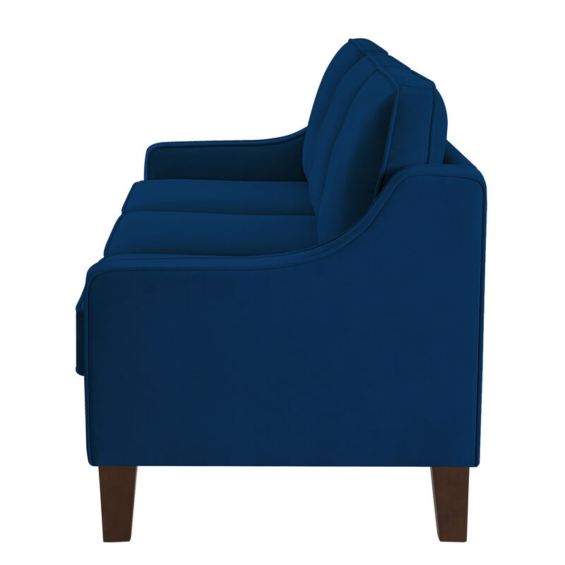 Merax Upholstered Velvet Sofa Couch with Wood legs