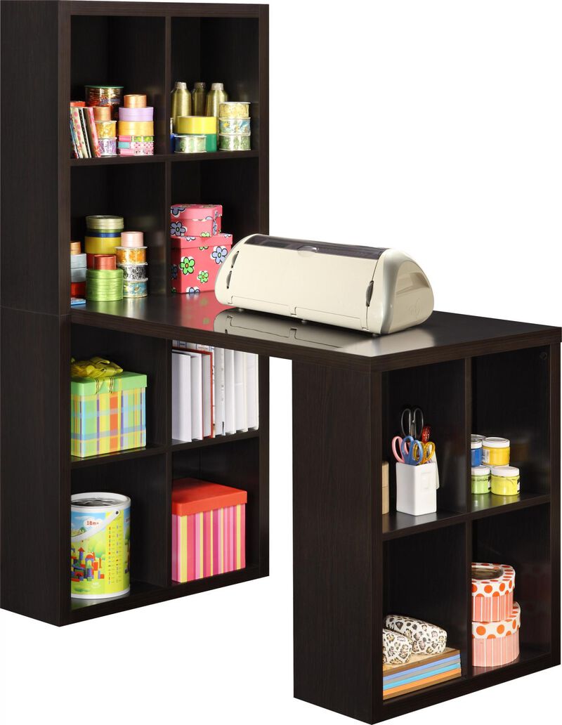 Ameriwood Home London Hobby Craft Desk, Espresso