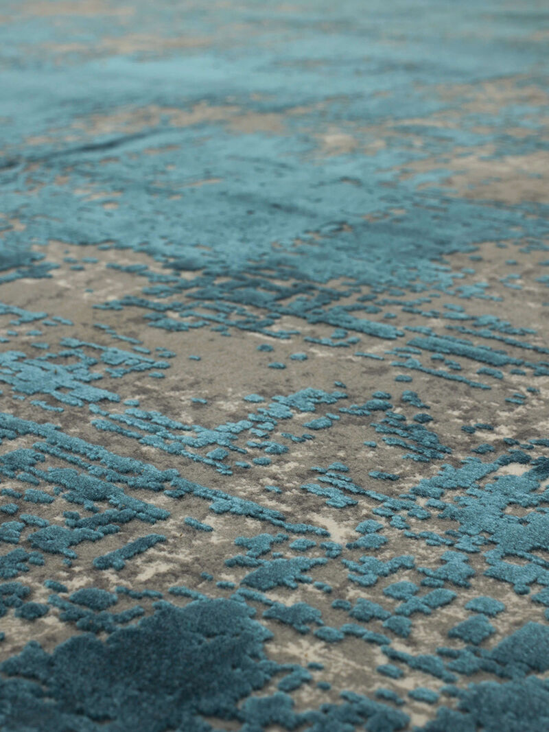 Tryst Bari Gray Blue 8' X 11' Rug
