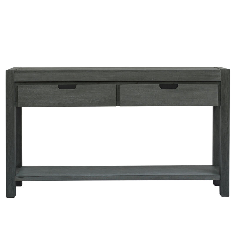Merax Wooden Console Table  with 2 Drawers