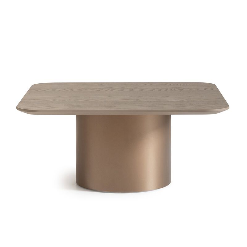 Michael Amini Canberra Tall Cocktail Table - Light Ash