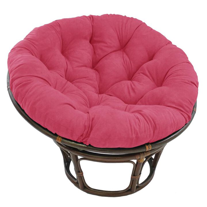 Blazing Needles 48-inch Solid Microsuede Papasan Cushion (Fits 46-inch Papasan Frame)  93302-MS-BB