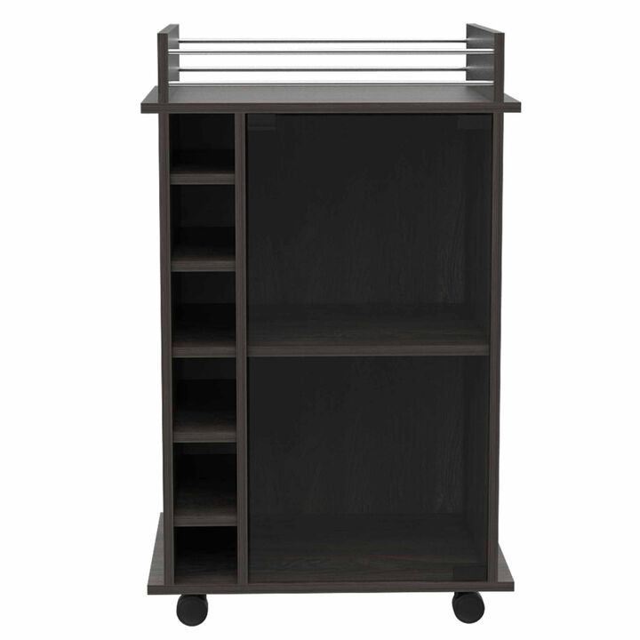 Cannon 2-Drawer Nightstand White And Light Oak