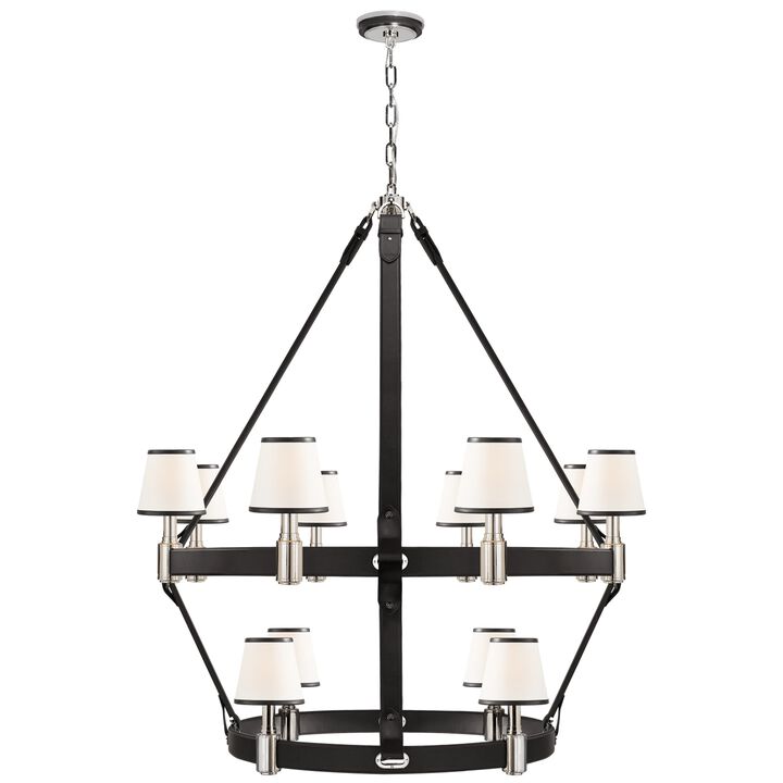 Riley Lrg 2 Tier Chandelier