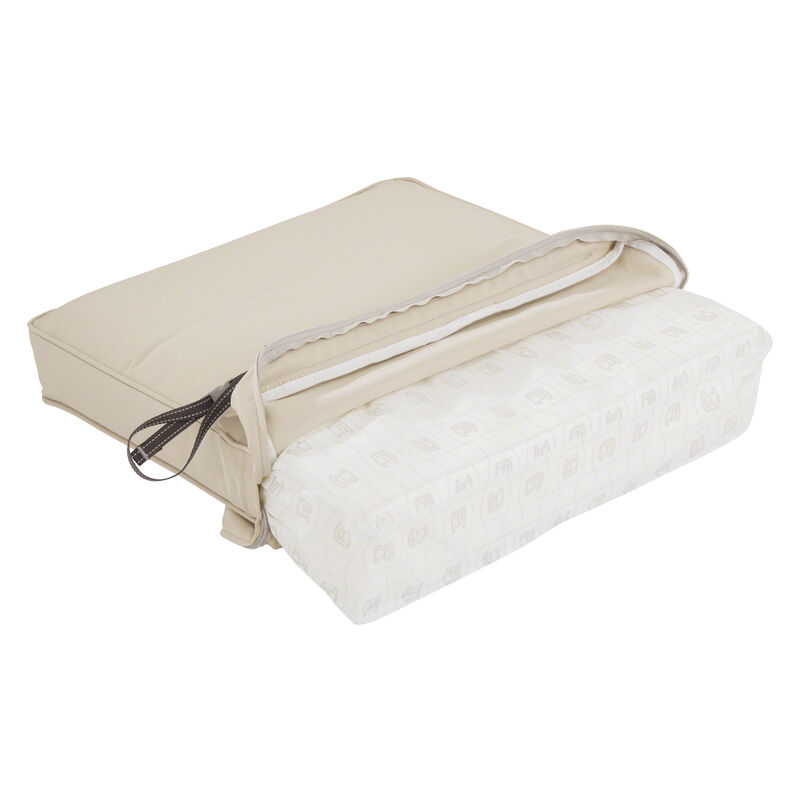 Classic Accessories 62-014-BEIGE-EC Bench Cushion Combo, 42"W x 18"D x 3"Thick, Antique Beige