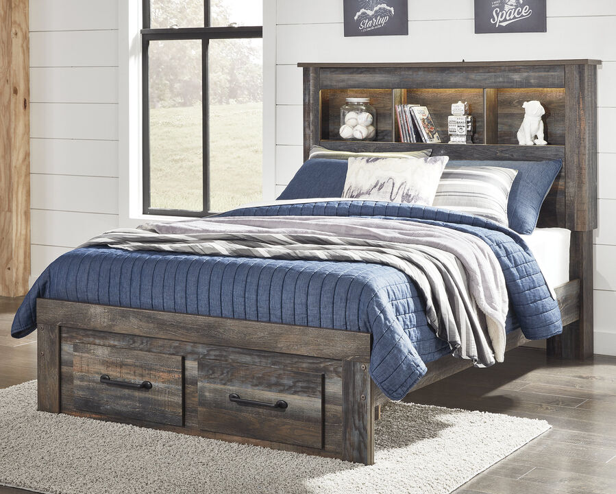 Drystan Full Bookcase Bed