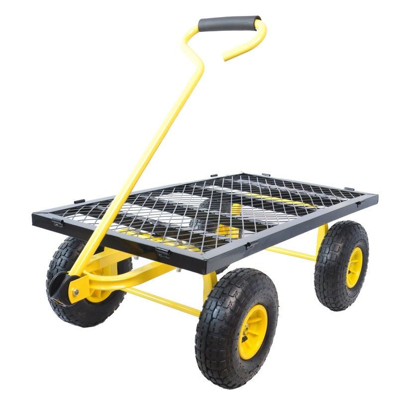 Wagon Cart Garden Cart Trucks Make It Easier To Transport Firewood 0002