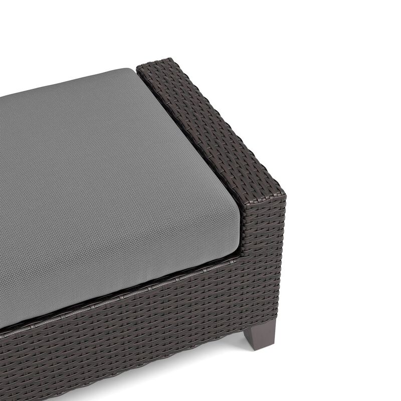 New Classic Furniture Skye Set Of 2 Ottomans-Gray