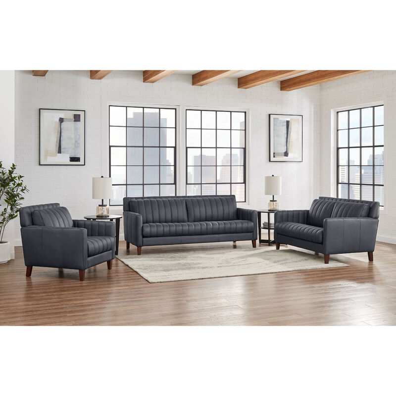 Ennis Top Grain Leather Sofa