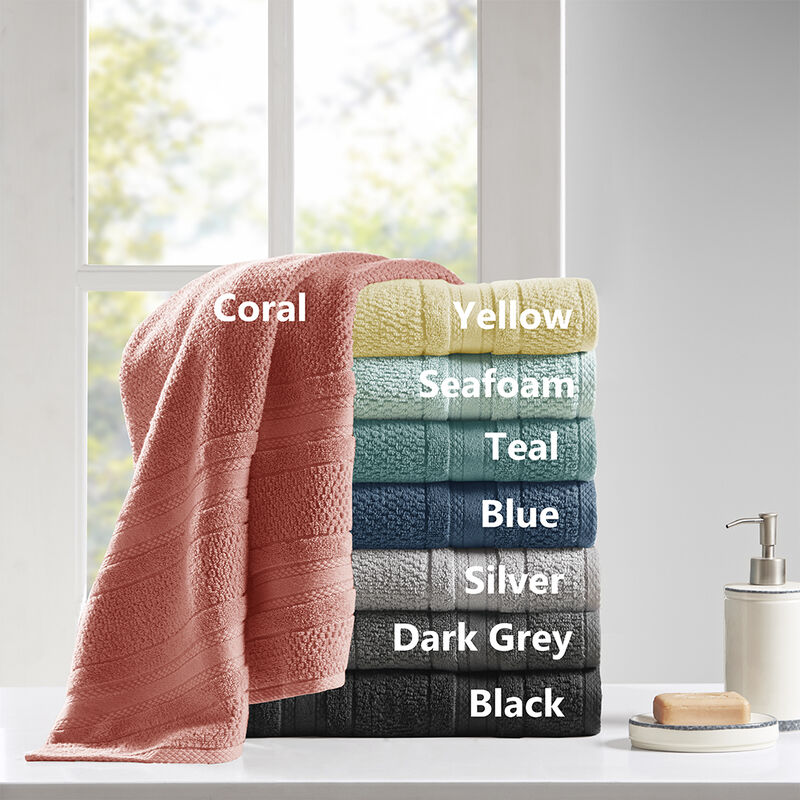 Gracie Mills Aisling Super Soft 6 Pieces Cotton Quick Dry Bath Towel Set
