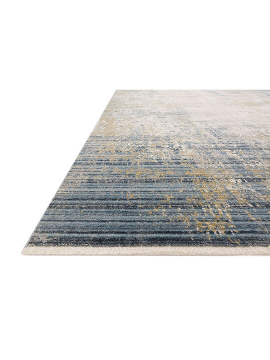 Claire CLE08 Neutral/Sea 18" x 18" Sample Rug