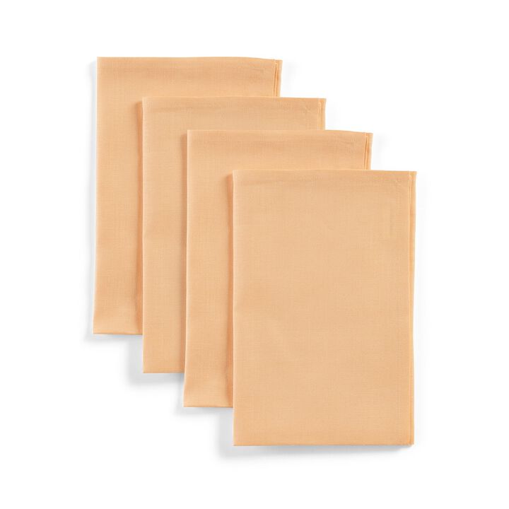 Solino Home 100% Pure Linen Dinner Napkins 20 x 20 Inch Set of 4 | Fete