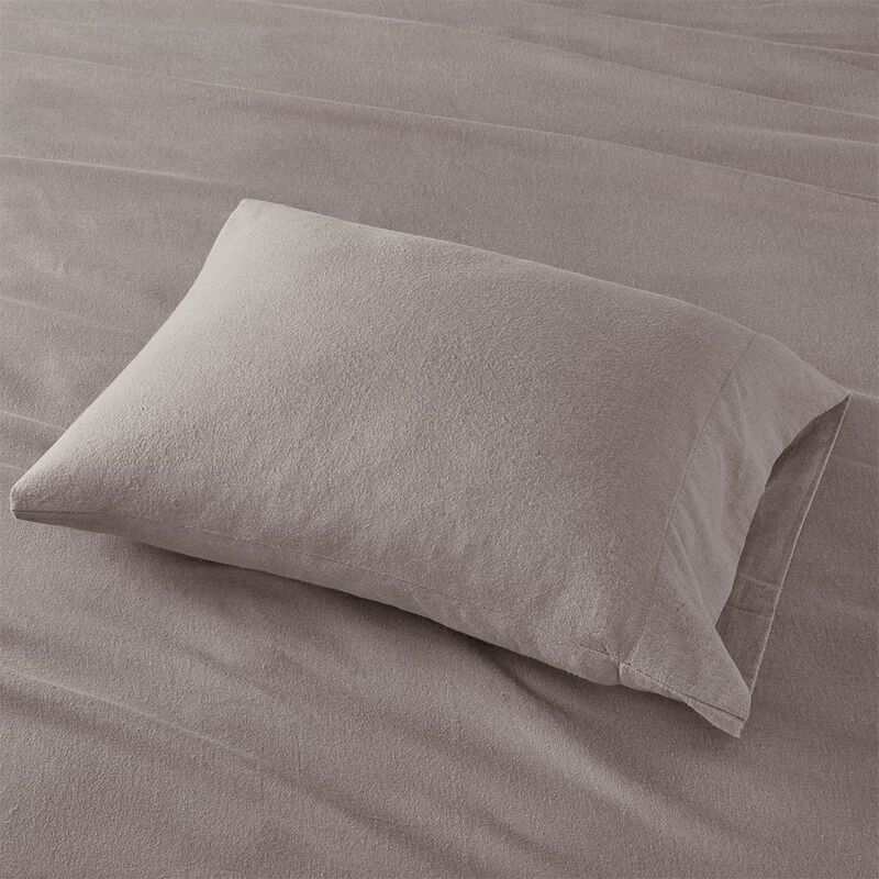 Gracie Mills Persephone 4-Peice Cotton Flannel Sheet Set