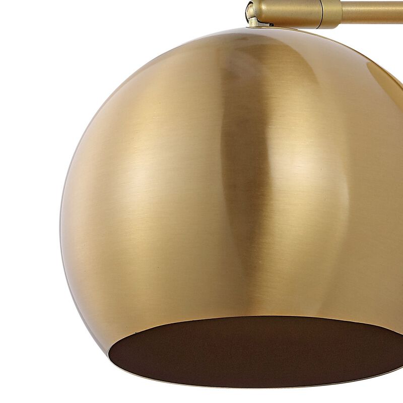 Tierra Modern Midcentury Iron LED Sconce with Pull Chain Switch (Set of 2)