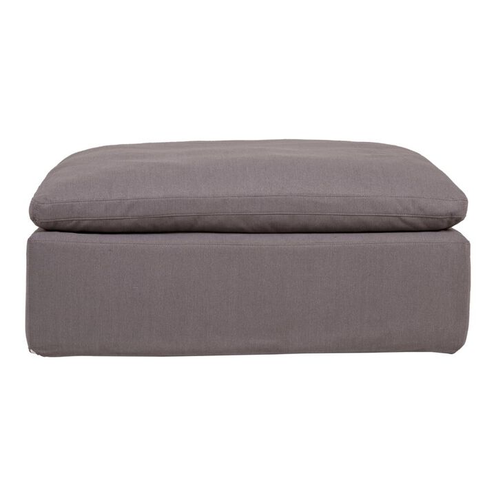 Moe's Home Collection Clay Ottoman
