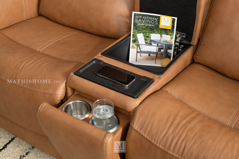 Butternut Zero-Gravity Loveseat