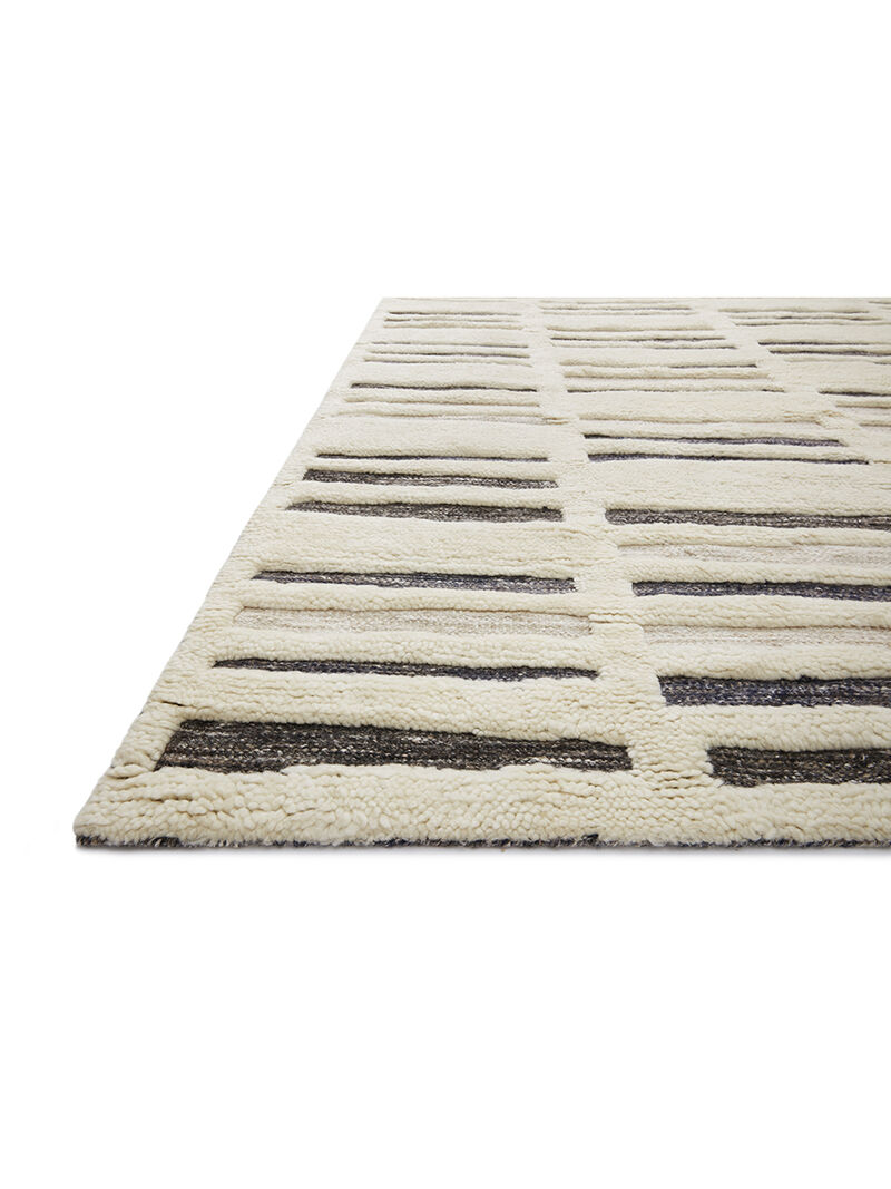 Bennett BEN01 Ivory/Charcoal 7'9" x 9'9" Rug