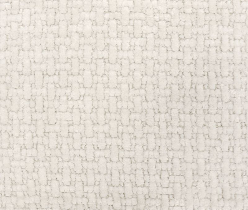 Pasargad Home Zarina Upholstered Modern Accent Chair, Ivory