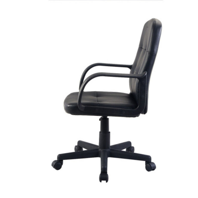 PU Leather Ergonomic Midback Office Chair