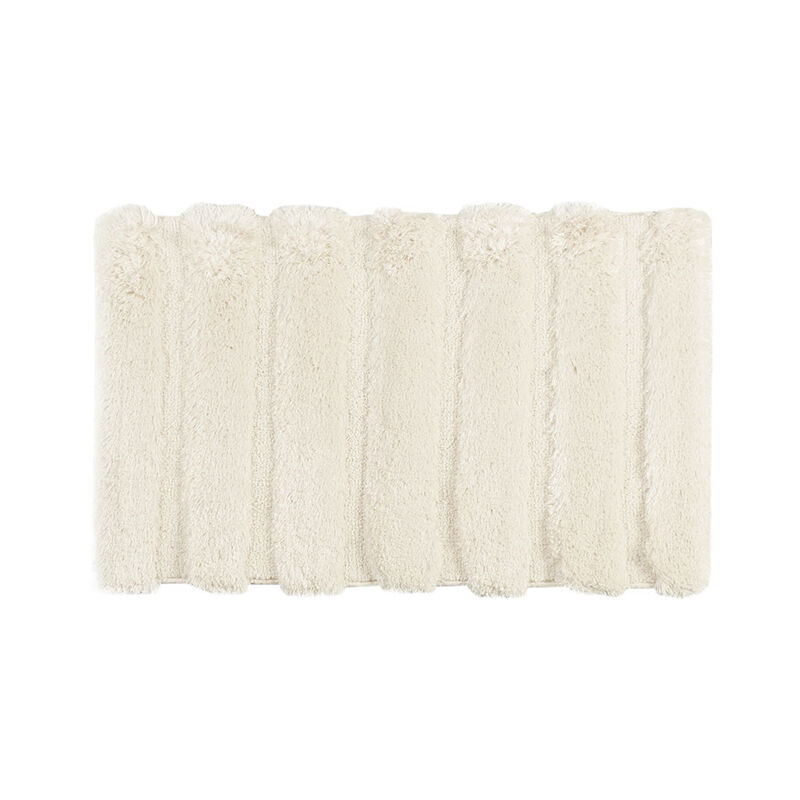 Gracie Mills Kathleen Modern High-low stripe Rug - 21x34"