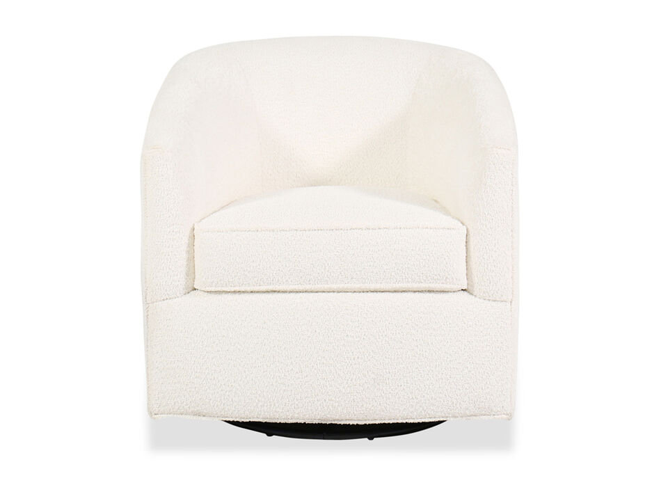 Krew Swivel Glider in Cream