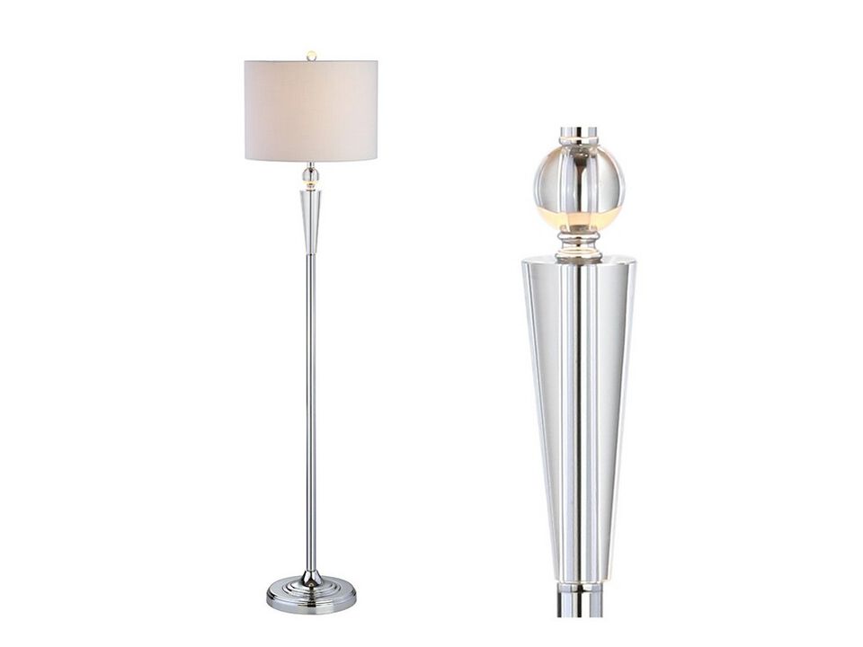 Reese Crystal LED Floor Lamp