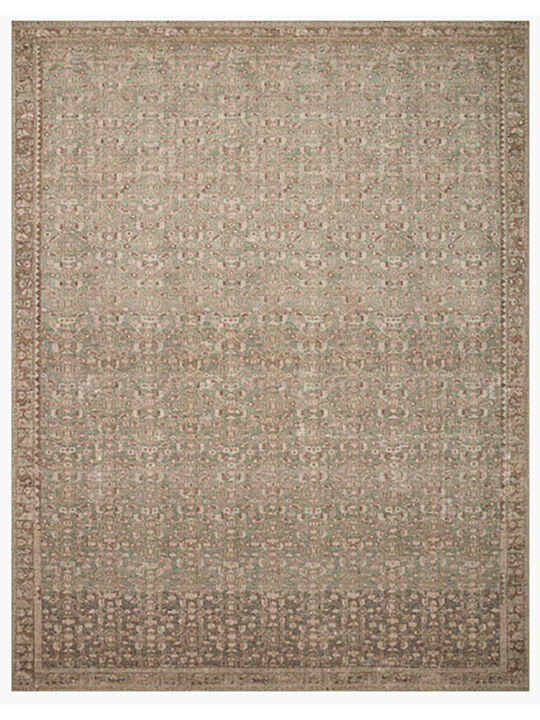 Aubrey AUB04 Sage/Bark 3'9" x 5'6" Rug