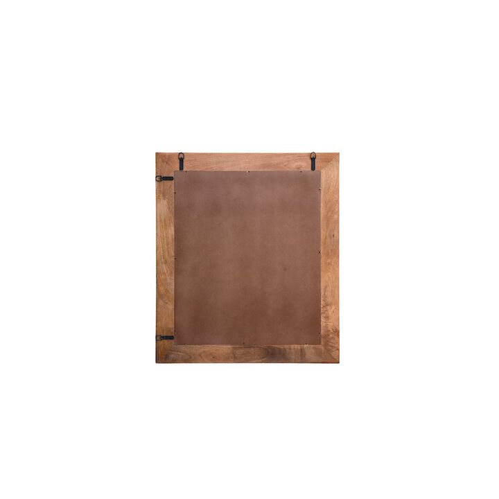 Taran Designs Leighton 46 Solid Wood Accent Mirror