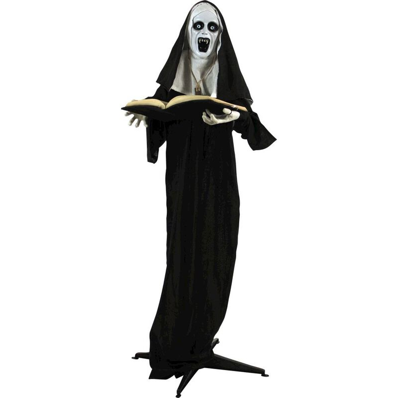 Haunted Hill Farm 65 Standing Nun, Lights, Sound