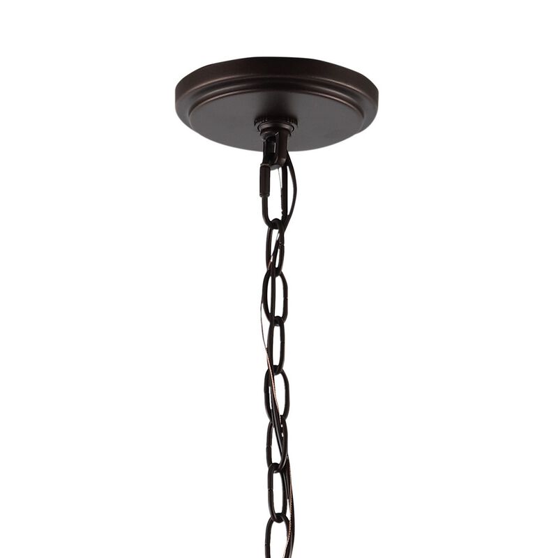 Silas 3-Light Rustic Farmhouse Iron LED Pendant