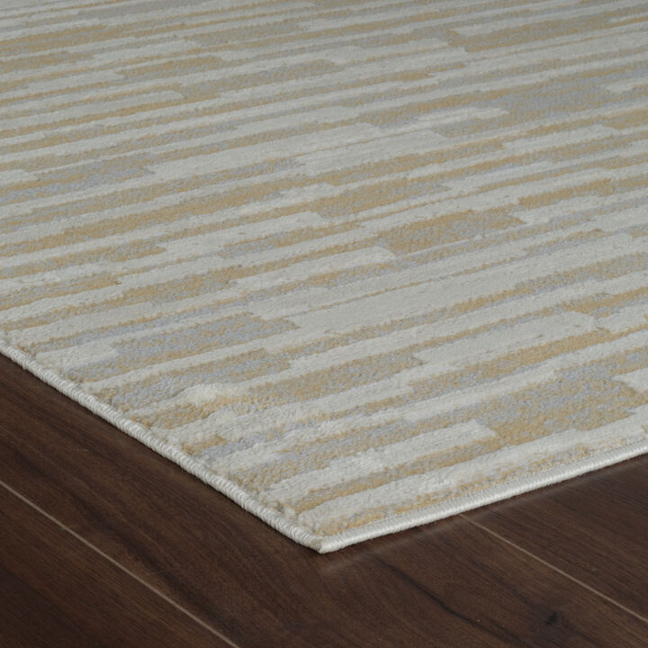 Nomad Abstract Modern Green Beige Indoor Area Rug