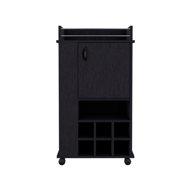 Bar Cart Reese, Living Room, Black