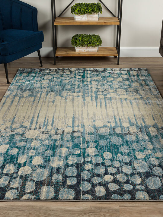 Upton UP5 Pewter 9'6" x 13'2" Rug