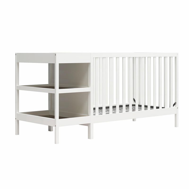 Baby Relax Ema 3-in-1 Convertible Crib & Changer Combo